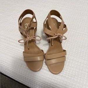 Gianni Bini Tan Strappy Sandals